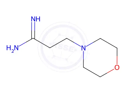 Chemical structure of 3-Morpholinopropanimidamide