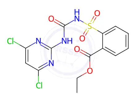Chemical structure of Chlorimuron Impurity 3