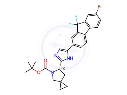 Chemical structure of Ledipasvir Impurity 9