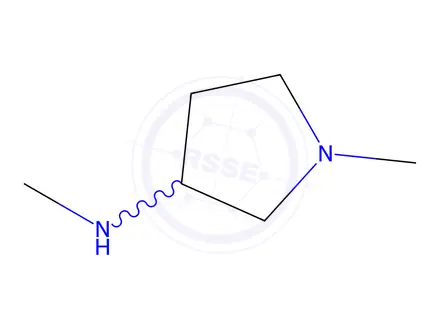Chemical structure of N,1-Dimethyl-3-pyrrolidinamine dihydrochloride