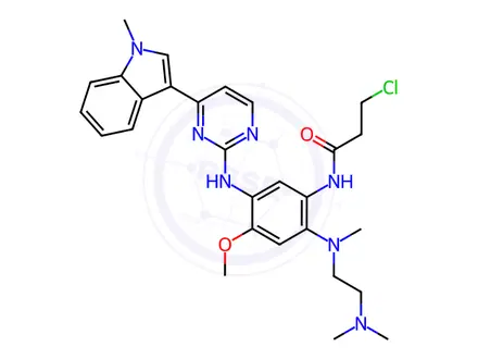 Chemical structure of AZD9291(Osimertinib) Impurity 11