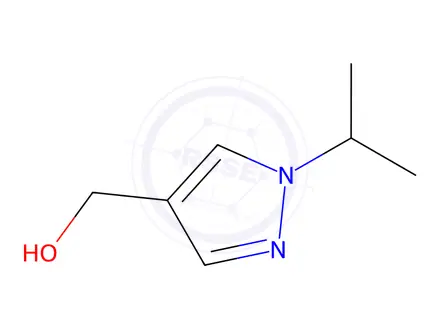 Chemical structure of (1-Isopropyl-1H-pyrazol-4-yl)methanol