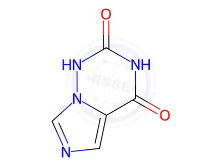 Chemical structure of Imidazo[5,1-f][1,2,4]triazine-2,4(1H,3H)-dione
