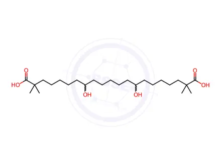 Chemical structure of Bempedoic Acid Impurity 2