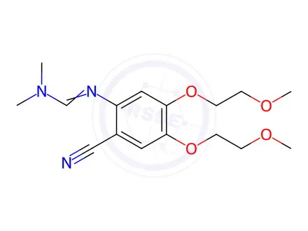 Chemical structure of Erlotinib Impurity 11