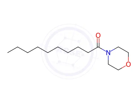 Chemical structure of 4-Decanoyl morpholine