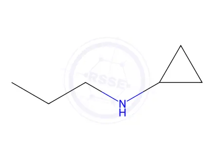 Chemical structure of N-propylcyclopropanamine hydrochloride