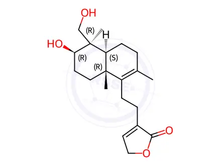 Chemical structure of Andrographolide Impurity 12