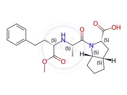 Chemical structure of Ramipril EP Impurity A