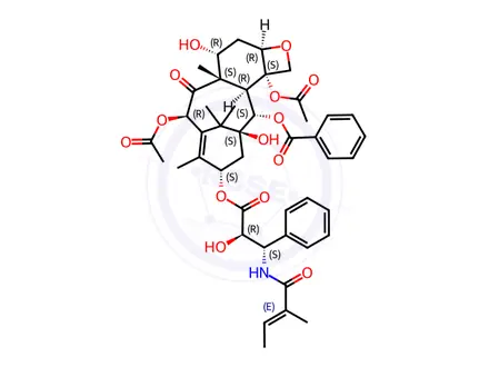 Chemical structure of Paclitaxel EP Impurity D