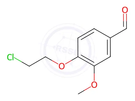 Chemical structure of 4-(2-CHLOROETHOXY)-3-METHOXYBENZALDEHYDE