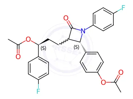 Chemical structure of Ezetimibe Impurity 60