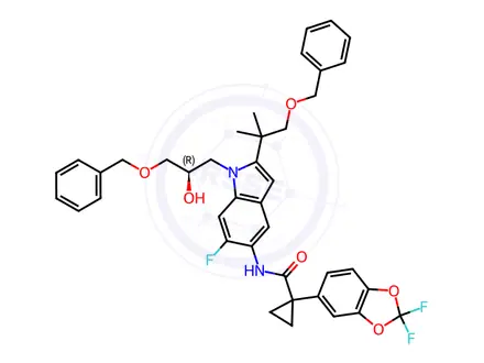 Chemical structure of Tezacaftor Impurity 31