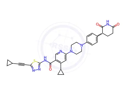 Chemical structure of Olaparib Impurity 29