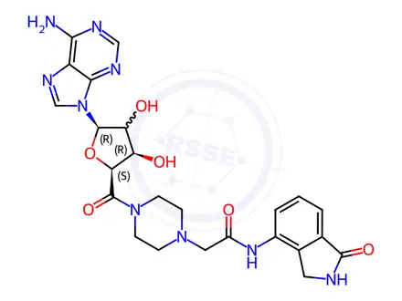 Chemical structure of EB 47