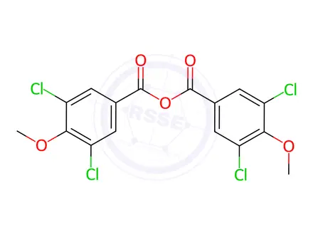 Chemical structure of Dotinurad Impurity 142