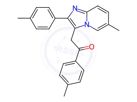 Chemical structure of Zolpidem Tartrate Impurity 23