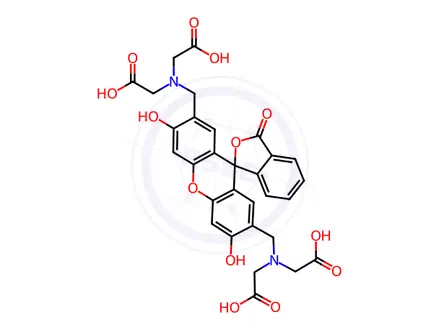 Chemical structure of CALCEIN