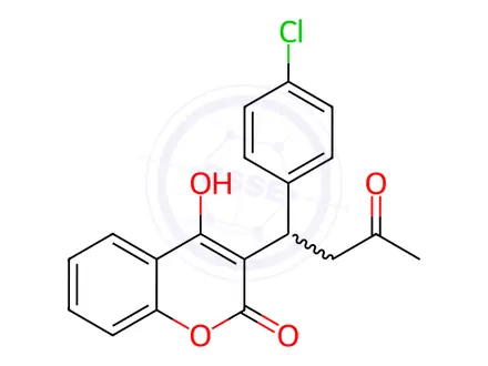 Chemical structure of Coumachlor