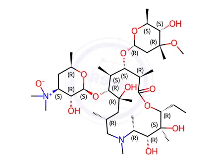 Chemical structure of Azithromycin EP Impurity L