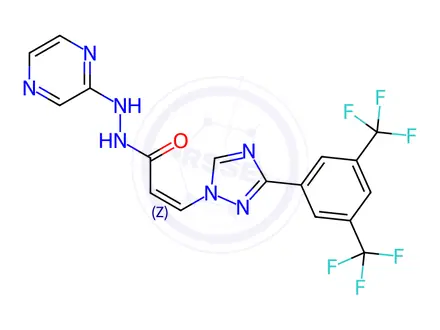 Chemical structure of Selinexor