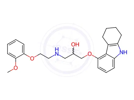 Chemical structure of Carvedilol Impurity USP-F