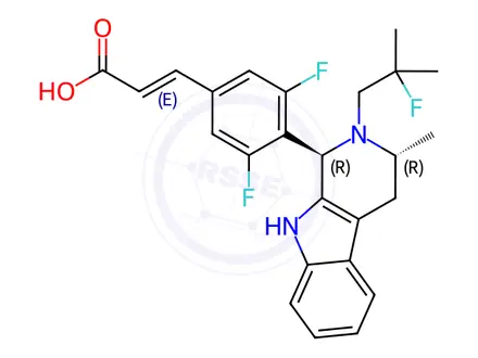 Chemical structure of AZD9496