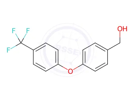 Chemical structure of (4-(4-(Trifluoromethyl)phenoxy)phenyl)methanol