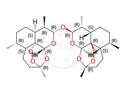 Chemical structure of Artemisinin Impurity 9