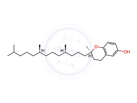 Chemical structure of Tocol