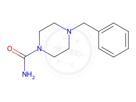 Chemical structure of 4-benzylpiperazine-1-carboxamide