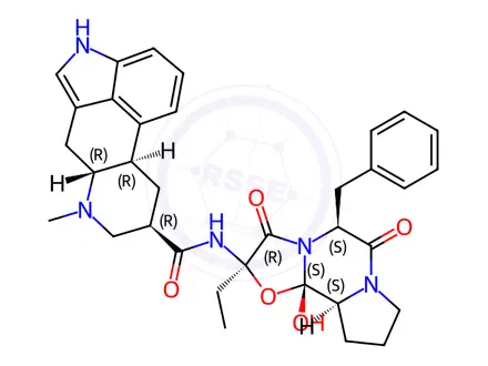 Chemical structure of Dihydroergocristine Mesilate Impurity 7 (Dihydroergocristine Mesilate EP Impurity G)