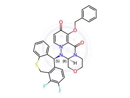 Chemical structure of Baloxavir Impurity 38