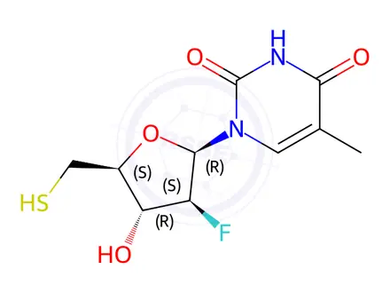 Chemical structure of Clevudine Impurity 55