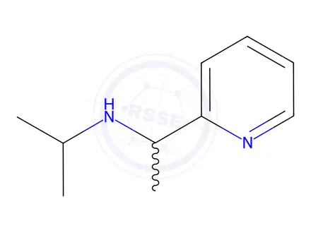 Chemical structure of N-(1-(Pyridin-2-yl)ethyl)propan-2-amine hydrochloride