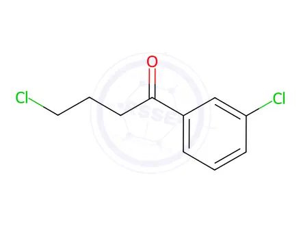 Chemical structure of 4-Chloro-1-(3-chlorophenyl)-1-oxobutane
