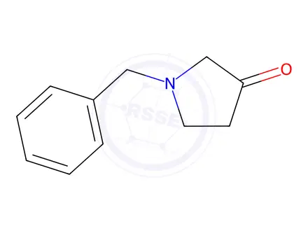 Chemical structure of 1-Benzyl-3-pyrrolidinone