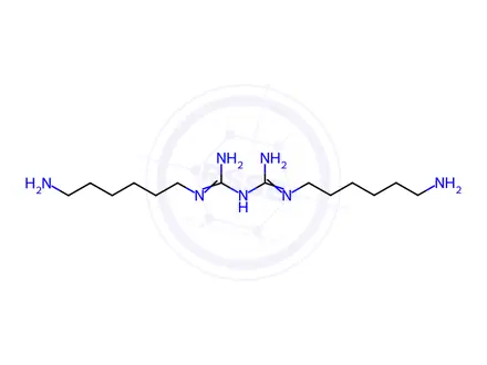 Chemical structure of Chlorhexidine Acetate Impurity 29