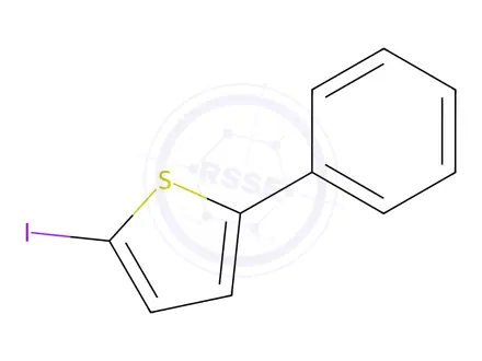 Chemical structure of 2-Iodo-5-phenylthiophene