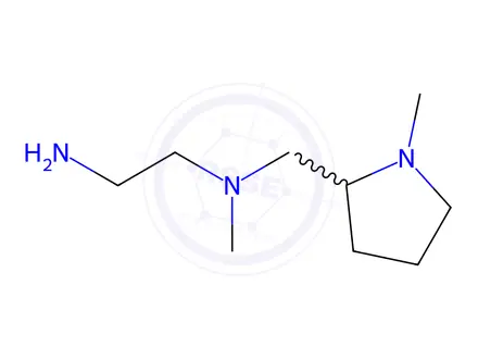 Chemical structure of N1-Methyl-N1-((1-methylpyrrolidin-2-yl)methyl)ethane-1,2-diamine
