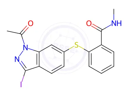 Chemical structure of Axitinib Impurity 11