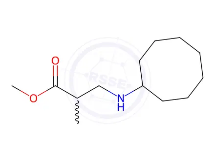 Chemical structure of Methyl 3-(cyclooctylamino)-2-methylpropanoate