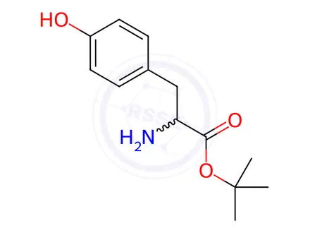 Chemical structure of D-Tyrosine tert-Butyl Ester