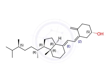 Chemical structure of Ergocalciferol Impurity 7 (Ergocalciferol EP Impurity G)