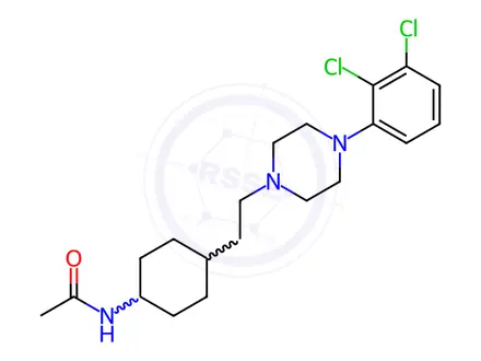 Chemical structure of Cariprazine Hydrochloride Impurity 65