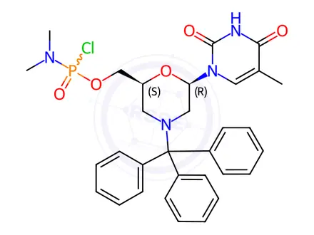 Chemical structure of Phosphoramidites Impurity 85