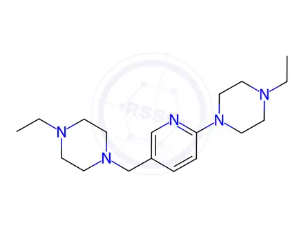 Chemical structure of Abemaciclib Impurity 23