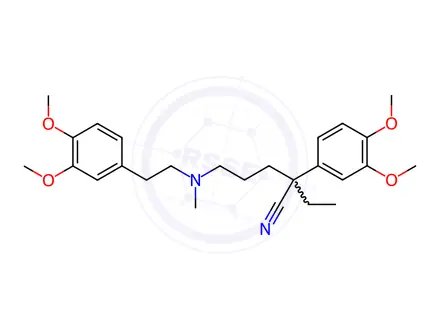 Chemical structure of Verapamil EP Impurity H