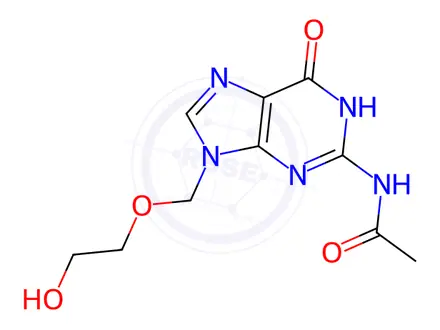 Chemical structure of Acyclovir Impurity F