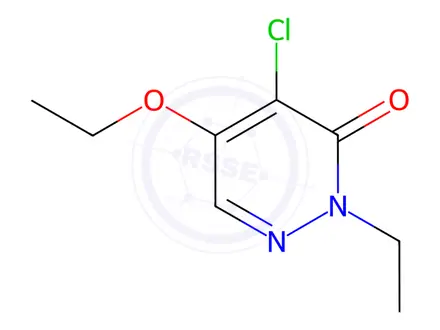 Chemical structure of 4-Chloro-5-ethoxy-2-ethylpyridazin-3(2H)-one